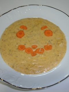 Una foto de Pure de patatas con sobrasada