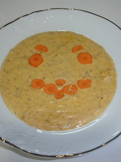 Una foto de Pure de patatas con sobrasada