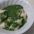 Agnelottis con pesto de rúcula