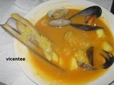 Arroz a las tres conchas