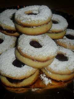 Una foto de Galletitas con mermelada