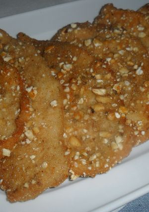 Una foto de Pollo rebozado con maíz frito