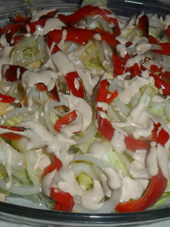 Foto principal de Ensalada de lechuga con mayonesa al vinagre de Módena