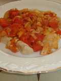 Gnocchis con salsa de tomate condimentada