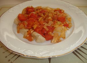 Foto principal de Gnocchis con salsa de tomate condimentada