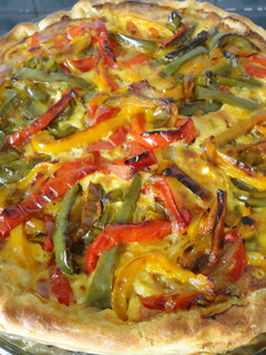 Foto principal de Tarta de pimientos y queso