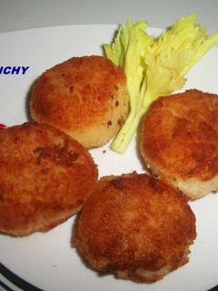 Una foto de Bolitas sorpresa de puré de patatas crujientes