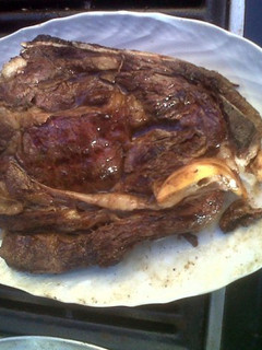 Una foto de Chuletón a las hierbas