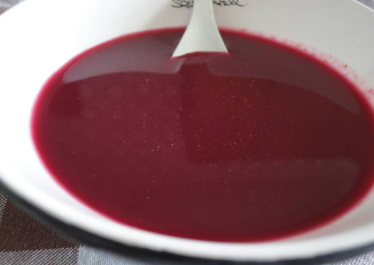 Salsa de frutos rojos para salados
