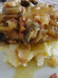 Una foto de Pollo guisado a la mostaza