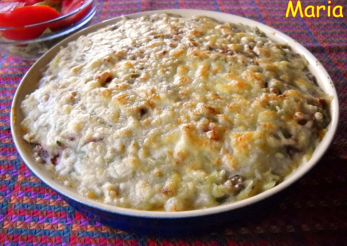Pastel de hortalizas<br />