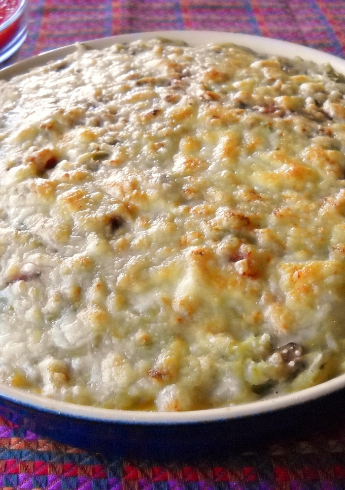 Una foto de Pastel de hortalizas