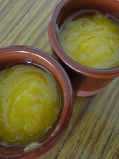 Una foto de Lemon curd en microondas
