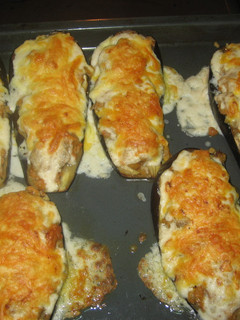 Una foto de Berenjenas rellenas de carne de cordero