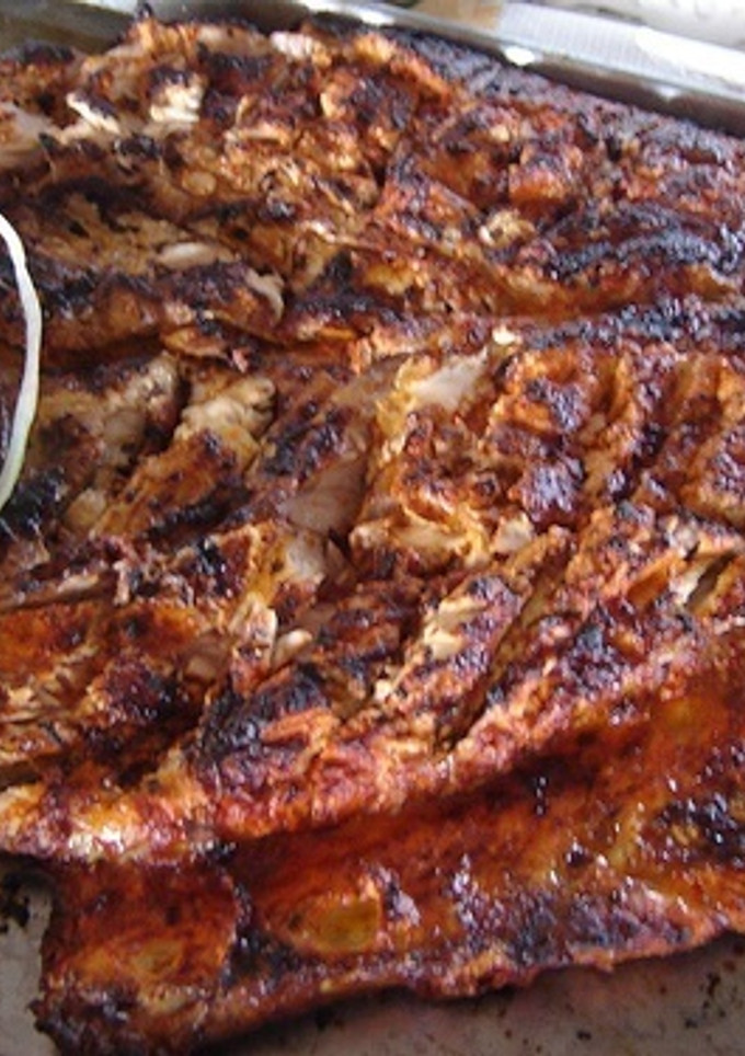Una foto de Pescado Asado Estilo Guerrero
