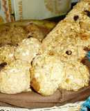 Pan y panecillos integrales con muesli