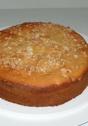 Una foto de Torta de mango y merey
