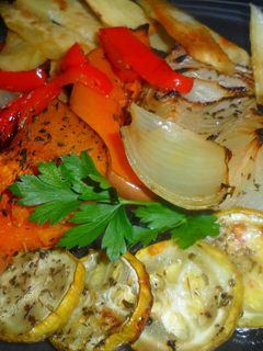 Una foto de Mix de verduras asadas