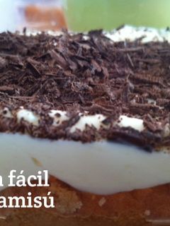 Una foto de Tiramisú fácil