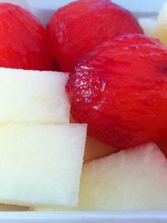 Una foto de Almuerzo frutas