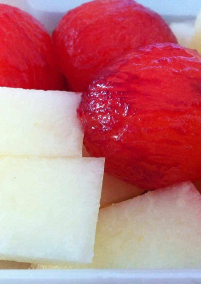 Una foto de Almuerzo frutas