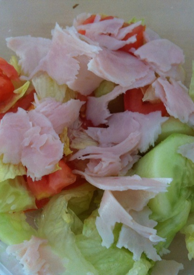 Una foto de Ensalada pepino y tomate
