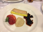 Una foto de foie de pato