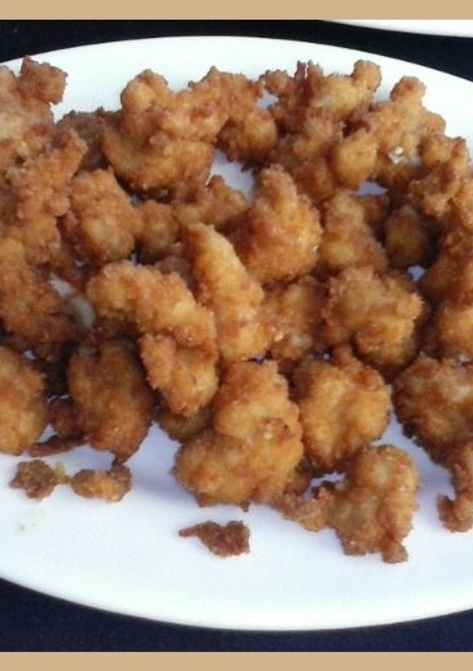 Una foto de Mollejas de lechazo empanadas