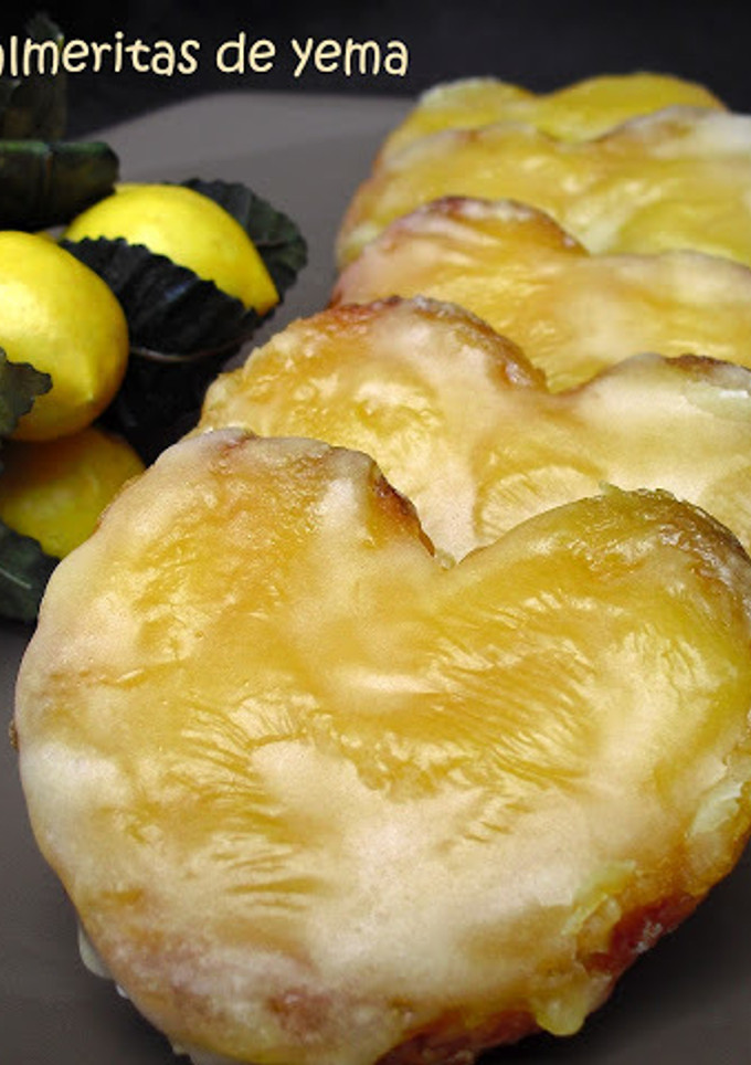 Una foto de Palmeritas de yema