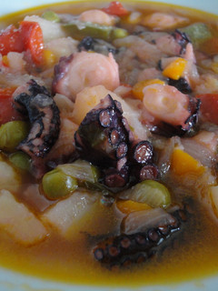 Una foto de Pulpo guisado a la gallega