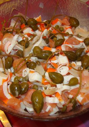 Una foto de Ensalada de ahumados de mi prima María José