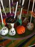 Halloween cake pops