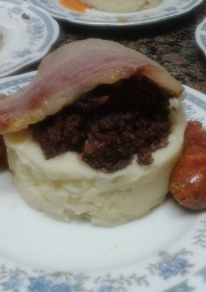 Una foto de Patatas enmascaradas a mi manera