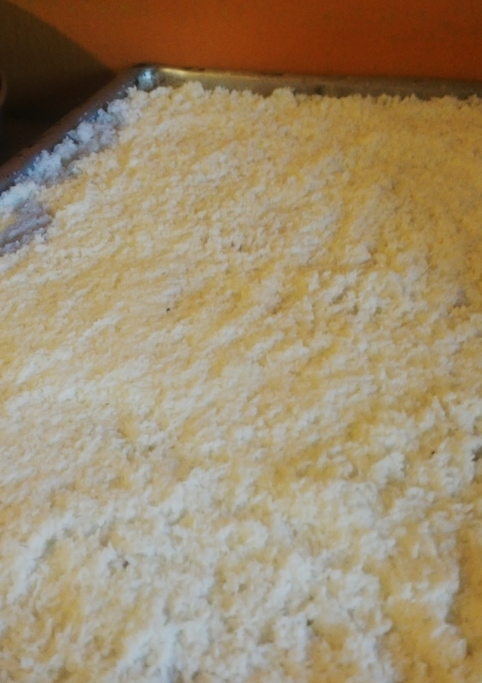 Una foto de Postre torta de coco