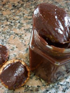 Una foto de Nutella casera en microondas
