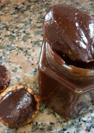 Una foto de Nutella casera en microondas