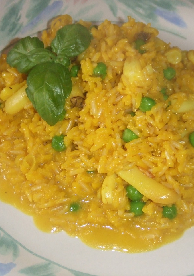 Una foto de Arroz con navajas