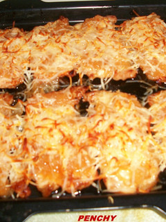 Una foto de Filetes de lomo de cerdo gratinados al queso
