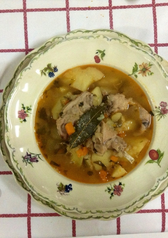Una foto de Patatas con conejo