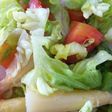 Ensalada de tomate y espárragos