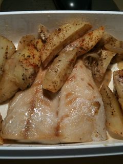 Una foto de Pargo al horno