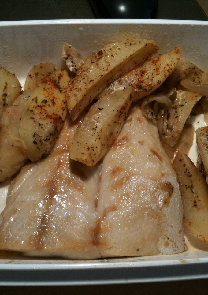 Una foto de Pargo al horno