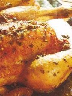 Una foto de Pollo entero al horno