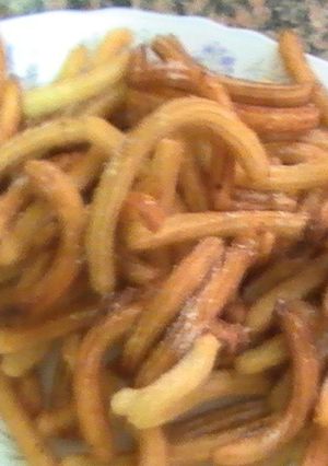 Una foto de Churros caseros