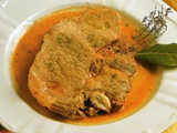 Chuletas de cerdo a la jardinera
