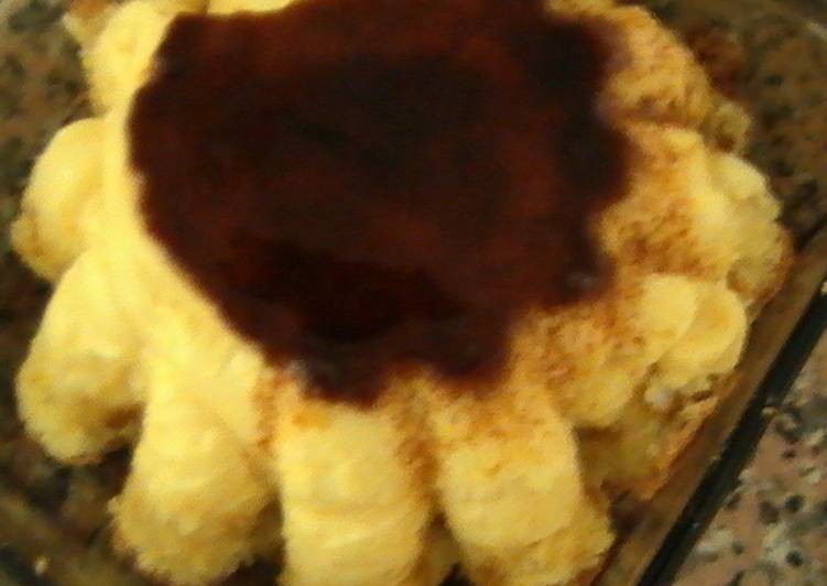 Bizcocho con flan (Thermomix 31)