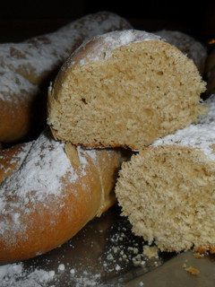 Una foto de Pan dulce moreno