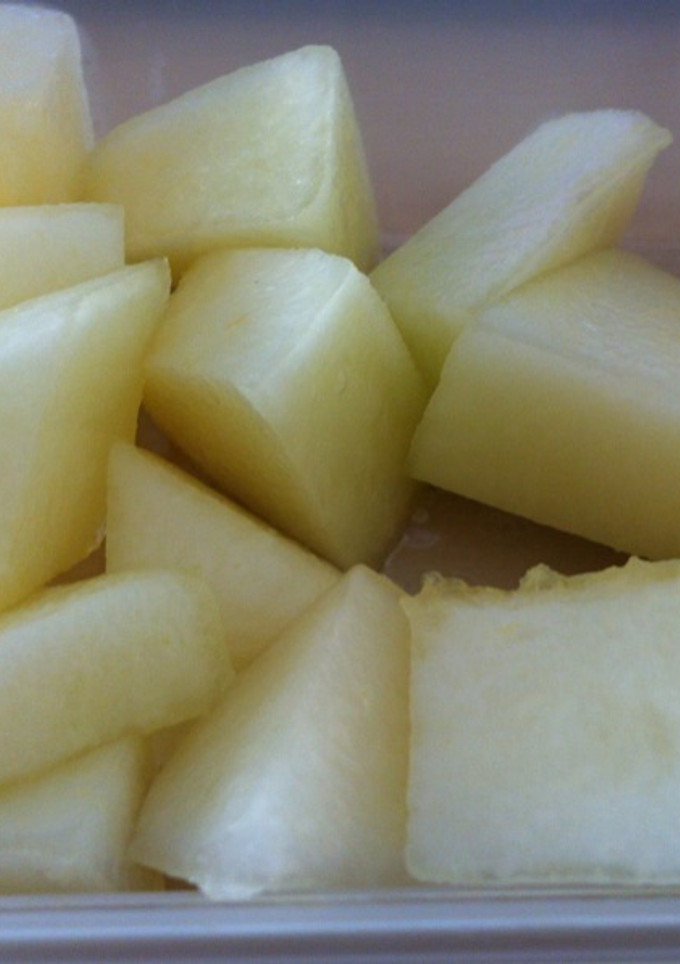 Una foto de Melón de postre