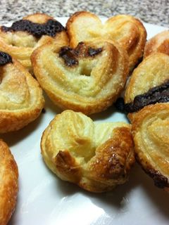Una foto de Palmeritas de chocolate caseras