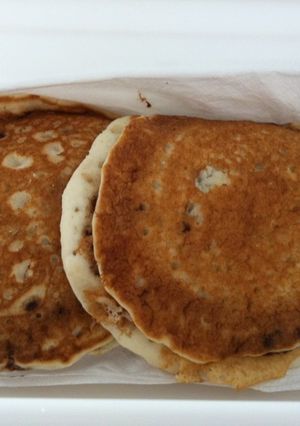 Una foto de Tortitas amercianas dulces